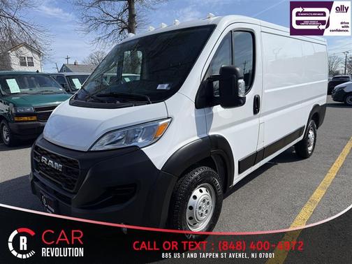 White 2023 RAM ProMaster 1500 Low Roof