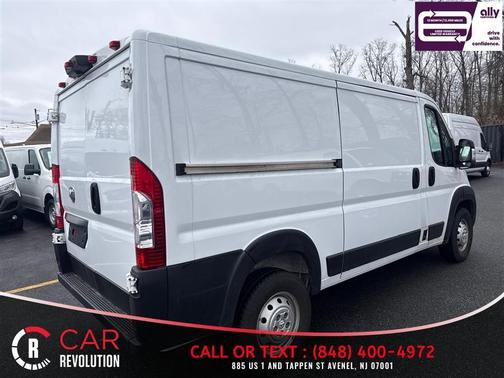 White 2023 RAM ProMaster 1500 Low Roof