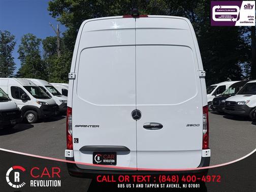 White 2025 Mercedes-Benz Sprinter 2500 HIGH ROOF 4-CYL DIESEL 170''