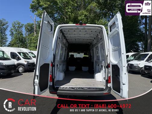 White 2025 Mercedes-Benz Sprinter 2500 HIGH ROOF 4-CYL DIESEL 170''