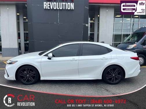 White 2025 Toyota Camry XSE