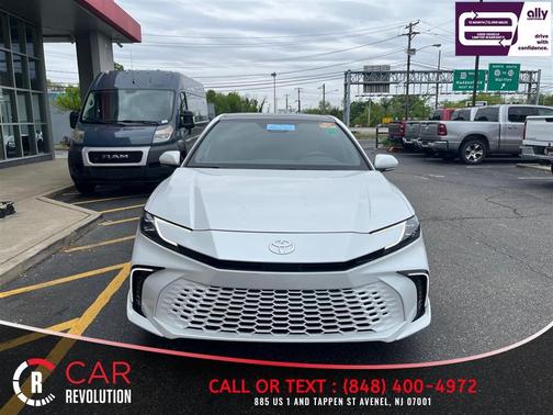 White 2025 Toyota Camry XSE