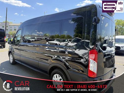 Black 2024 Ford Transit-350 XLT