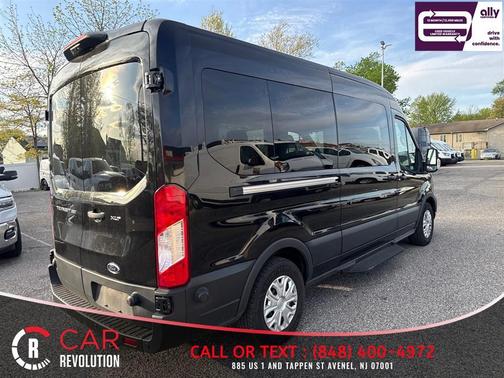 Black 2024 Ford Transit-350 XLT