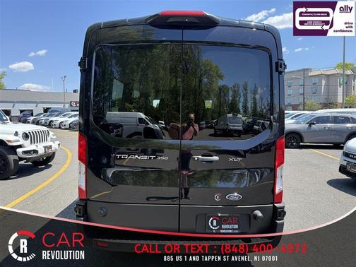 Black 2024 Ford Transit-350 XLT