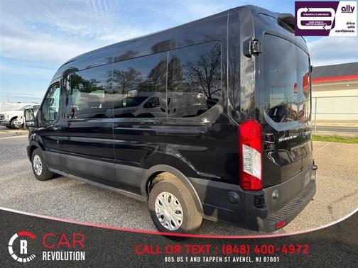 Black 2024 Ford Transit-350 XLT