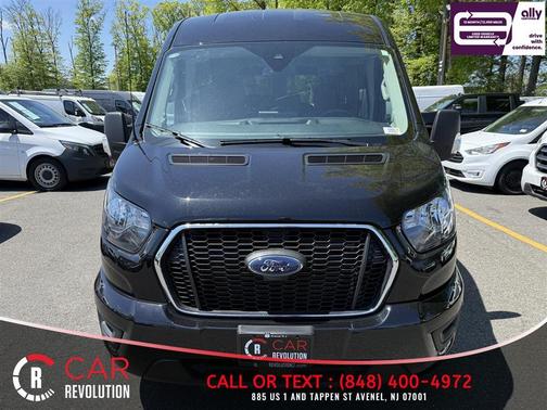 Black 2024 Ford Transit-350 XLT