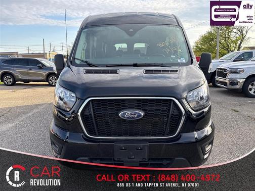 Black 2024 Ford Transit-350 XLT