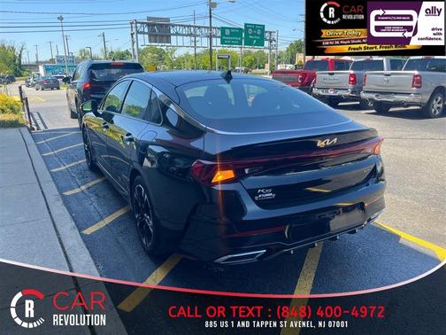 Black 2022 Kia K5 GT-Line