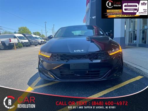 Black 2022 Kia K5 GT-Line