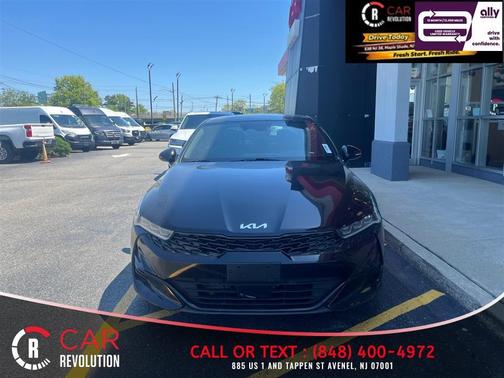 Black 2022 Kia K5 GT-Line
