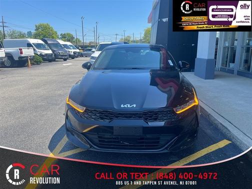 Black 2022 Kia K5 GT-Line