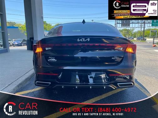 Black 2022 Kia K5 GT-Line