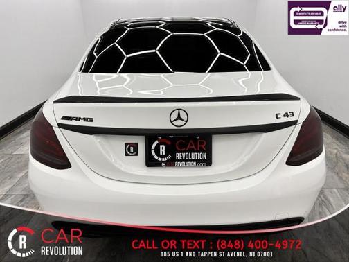 White 2017 Mercedes-Benz AMG C 43 Base 4MATIC