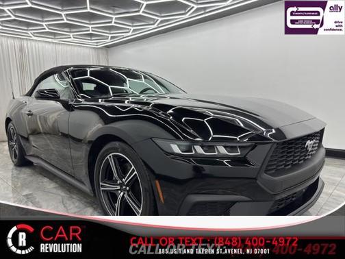Black 2024 Ford Mustang EcoBoost Premium