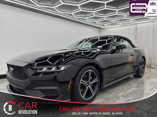 Black 2024 Ford Mustang EcoBoost Premium