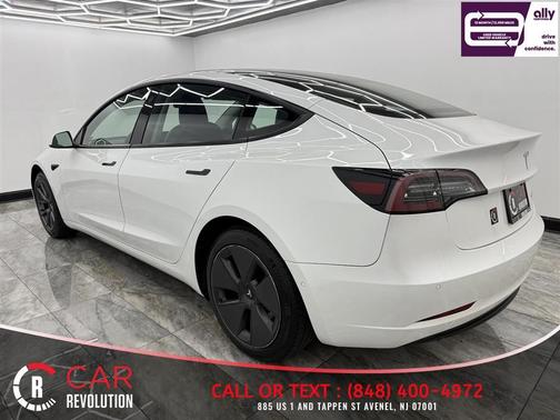 White 2022 Tesla Model 3 Long Range
