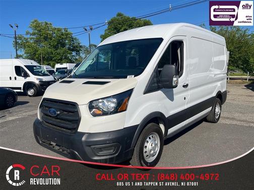 White 2023 Ford Transit-250 T250 MED ROOF