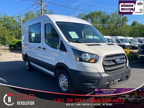 White 2023 Ford Transit-250 T250 MED ROOF