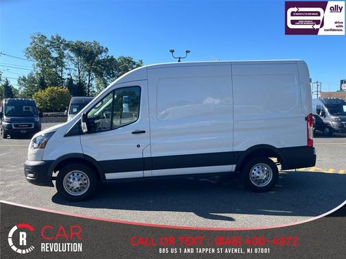 White 2023 Ford Transit-250 T250 MED ROOF
