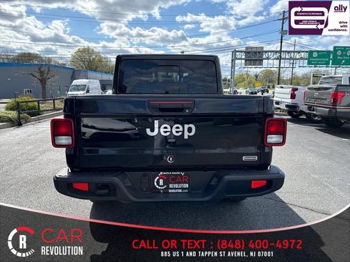 Black 2023 Jeep Gladiator Overland