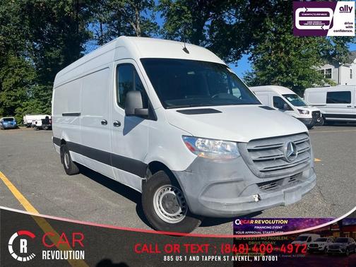 White 2021 Mercedes-Benz Sprinter 2500 HIGH ROOF EXT 170