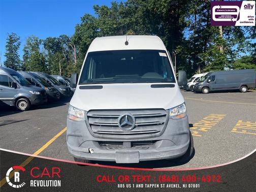 White 2021 Mercedes-Benz Sprinter 2500 HIGH ROOF EXT 170