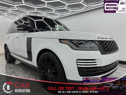 Fuji White 2019 Land Rover Range Rover 5.0L V8 Supercharged