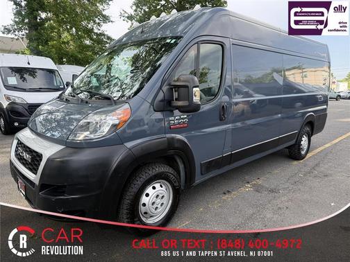 Blue 2019 RAM ProMaster 3500 High Roof