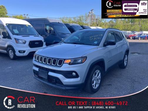Silver 2024 Jeep Compass Latitude
