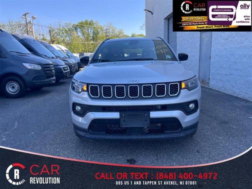 Silver 2024 Jeep Compass Latitude