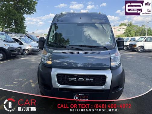 Blue 2020 RAM ProMaster 3500 High Roof