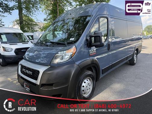 Blue 2020 RAM ProMaster 3500 High Roof