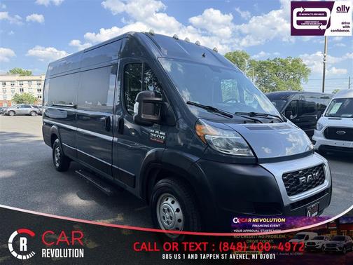 Blue 2020 RAM ProMaster 3500 High Roof