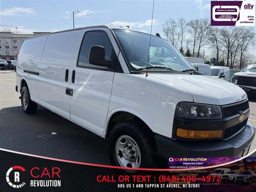 White 2021 Chevrolet Express 3500 Work Van