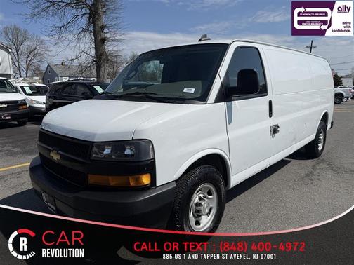 White 2021 Chevrolet Express 3500 Work Van