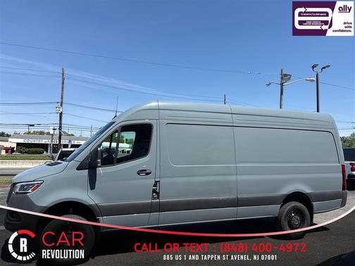 Gray 2024 Mercedes-Benz Sprinter 2500 HIGH ROOF HO