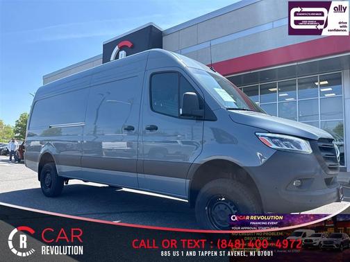 Gray 2024 Mercedes-Benz Sprinter 2500 HIGH ROOF HO