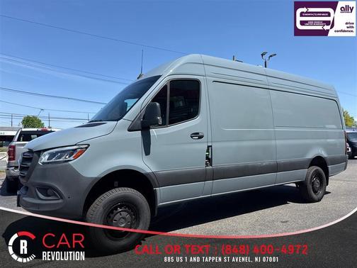 Gray 2024 Mercedes-Benz Sprinter 2500 HIGH ROOF HO