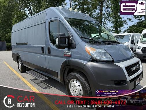 Blue 2020 RAM ProMaster 3500 High Roof
