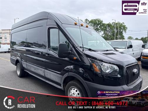 Black 2023 Ford Transit-350 Base