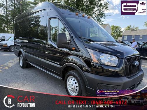 Black 2023 Ford Transit-350 Base