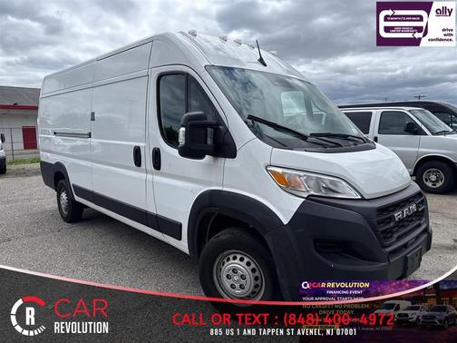 White 2025 RAM ProMaster 3500 High Roof