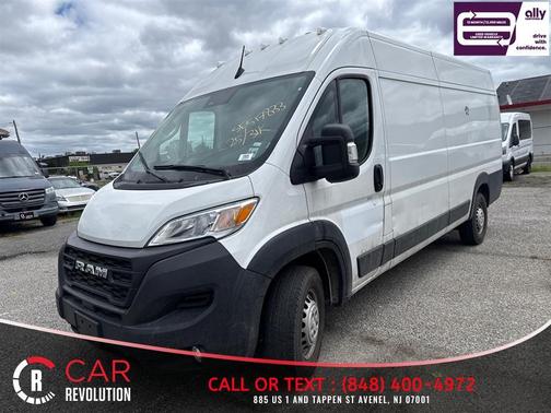 White 2025 RAM ProMaster 3500 High Roof