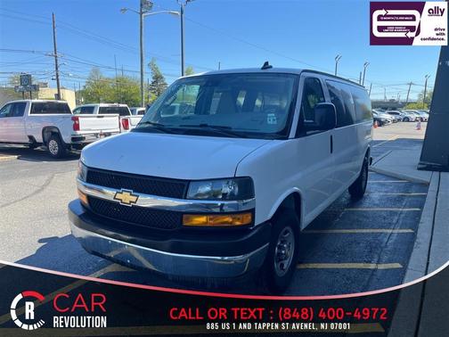 White 2024 Chevrolet Express 3500 LT