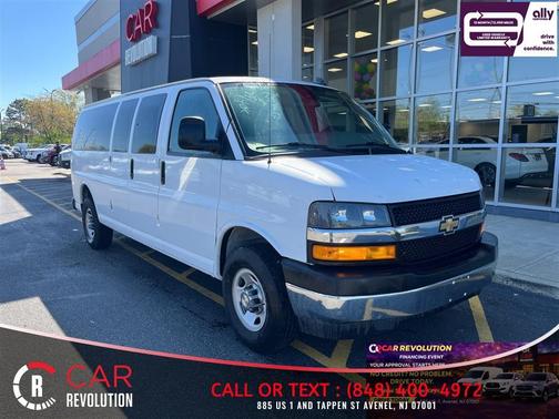 White 2024 Chevrolet Express 3500 LT