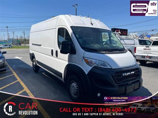 White 2025 RAM ProMaster 3500 High Roof