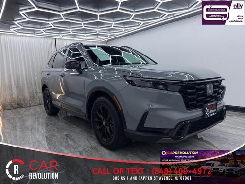 Gray 2023 Honda CR-V Hybrid Sport