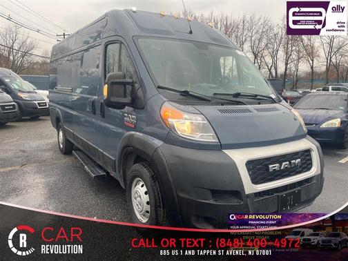 Blue 2019 RAM ProMaster 3500 High Roof