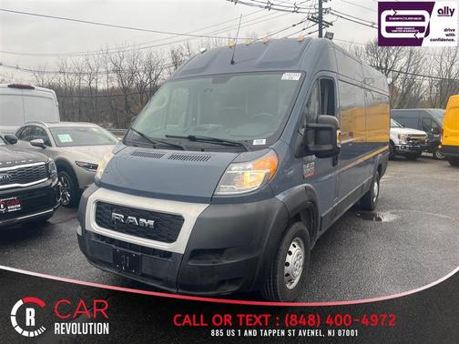 Blue 2019 RAM ProMaster 3500 High Roof